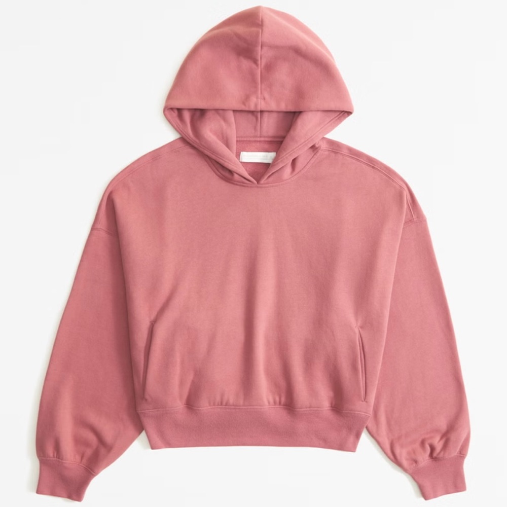 Abercrombie Lounge Dolman Hoodie, Dark Pink, Medium